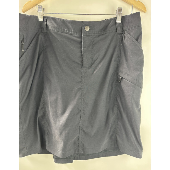 Duluth Trading Co Dry on the Fly Skort Shorts + Skirt Black Women's Plus Size 18 - Picture 3 of 12